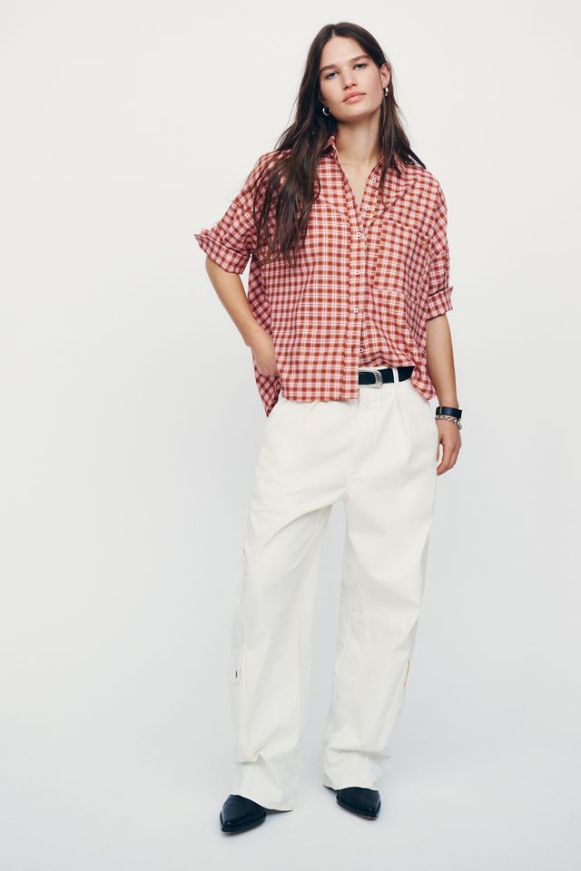 Maeve Mabel Boxy Oxford Shirt #3