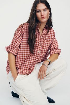 The Mabel Boxy Oxford Shirt by Maeve