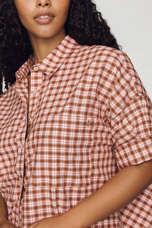 Maeve Mabel Boxy Oxford Shirt #7