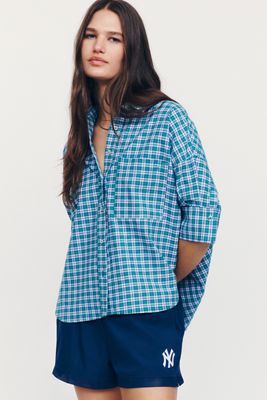 Maeve Mabel Boxy Oxford Shirt