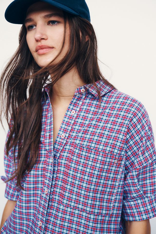 Maeve Mabel Boxy Oxford Shirt #3