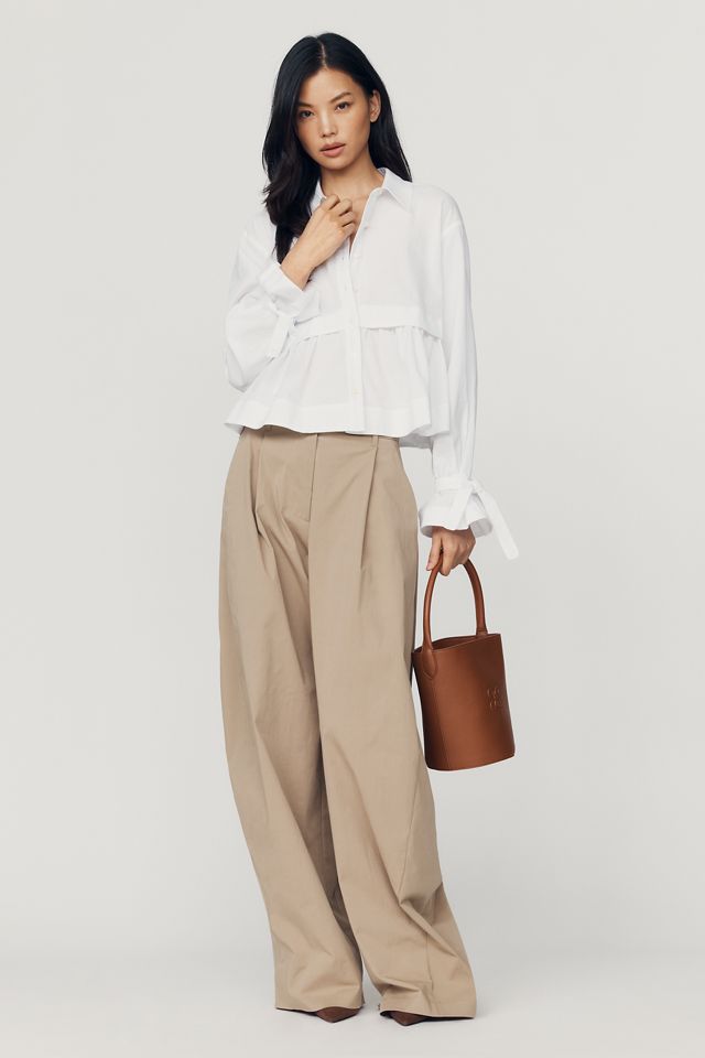 Maeve Long-Sleeve Swing Top #2