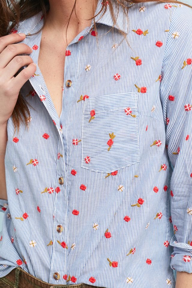 Embroidered Buttondown #1