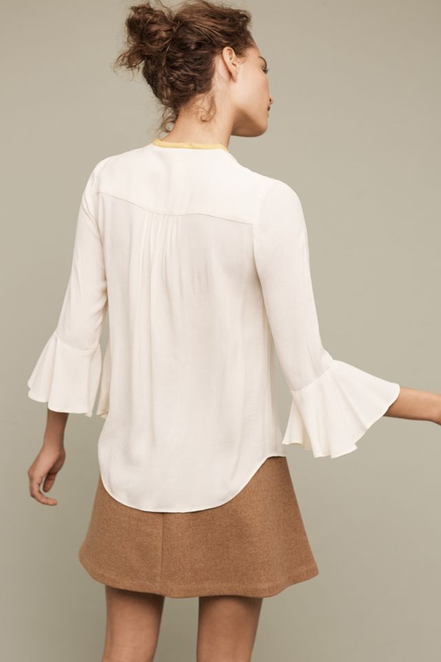 Callum Tie-Neck Blouse #4