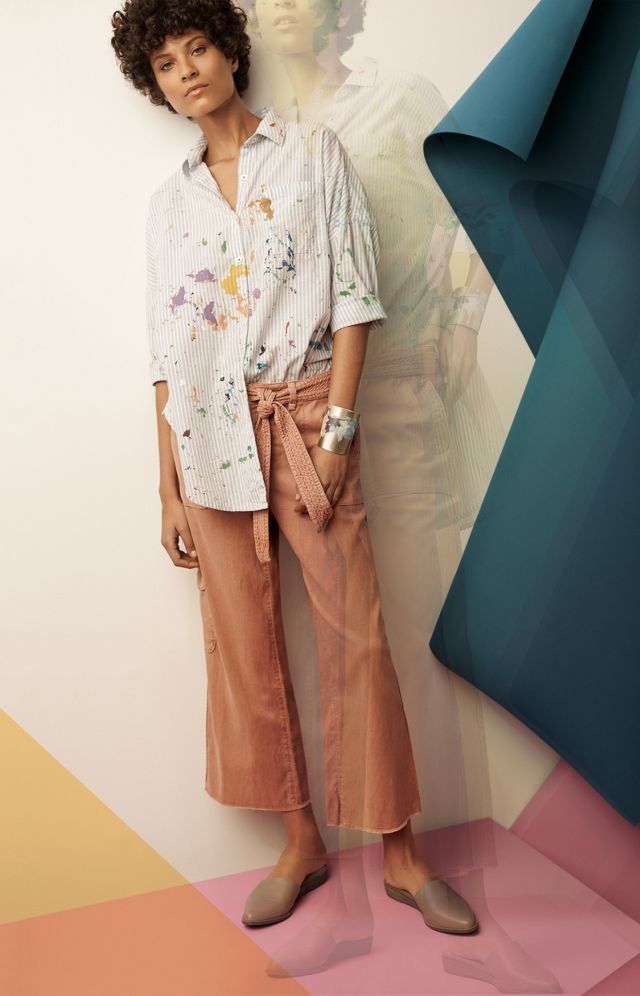 Painterly Buttondown #4
