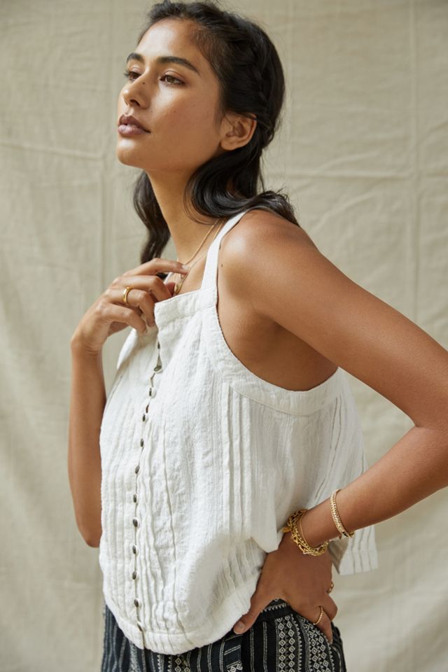 Pintucked Utility Tank #6