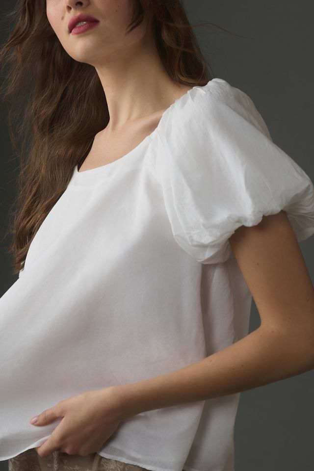 Maeve Puff-Sleeve Blouse #2