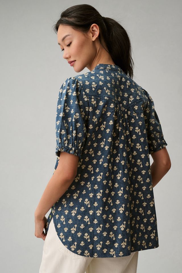 La Camicetta Aly con Maniche a Sbuffo di Pilcro: Edizione Ricamata #2