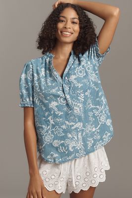 By Anthropologie Waistless Tie-Neck Jumpsuit