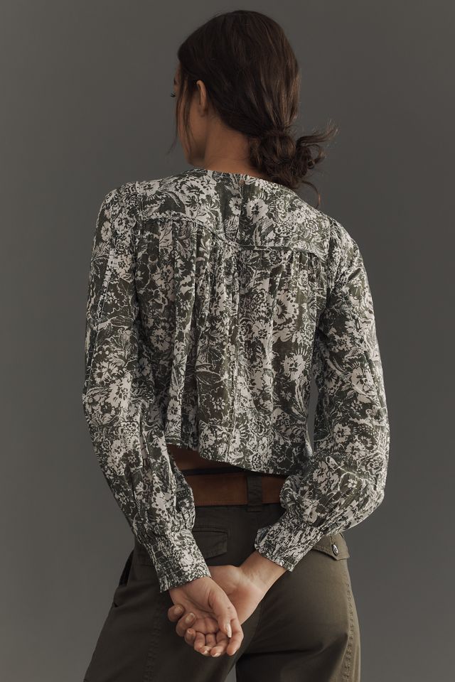 Par Anthropologie Chemisier Ample Manches Longues #1