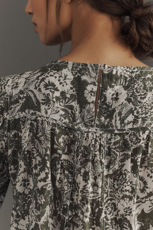 Par Anthropologie Chemisier Ample Manches Longues #3