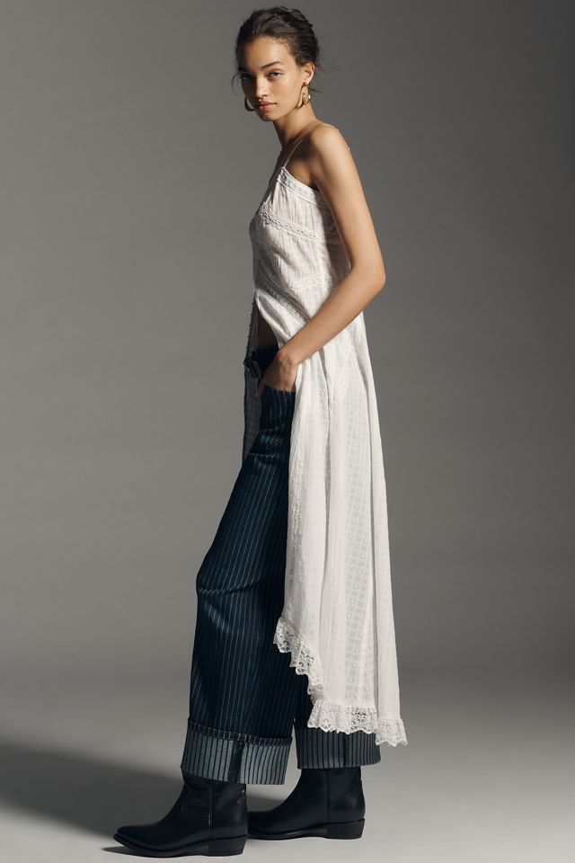 Camisola Pilcro Cortina Top Largo #3
