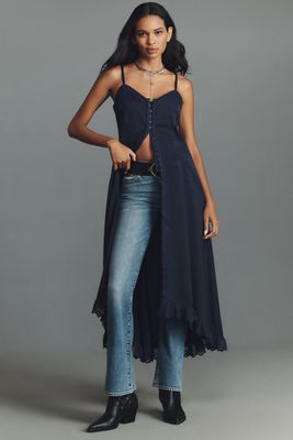 Pilcro Camisole Curtain Blouse