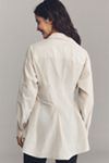 Maeve Long-Sleeve Waisted Buttondown Shirt