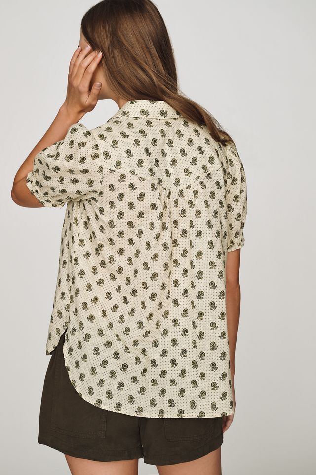 Pilcro Aly Puff-Sleeve Blouse #2