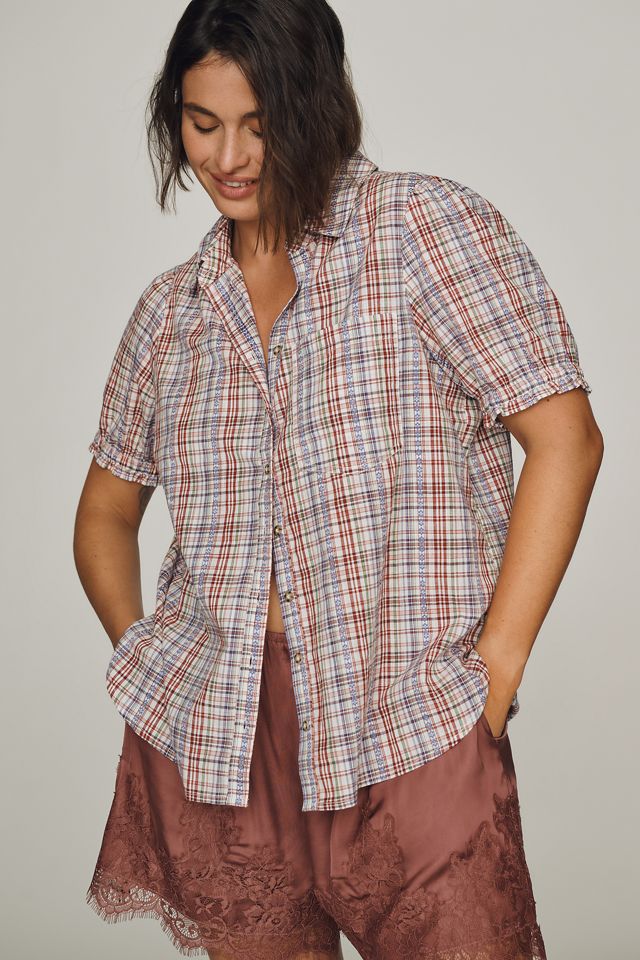 Pilcro Aly Puff-Sleeve Blouse #3