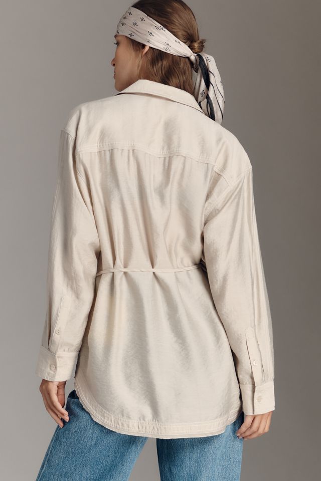 Pilcro Wrapped V-Neck Blouse #1