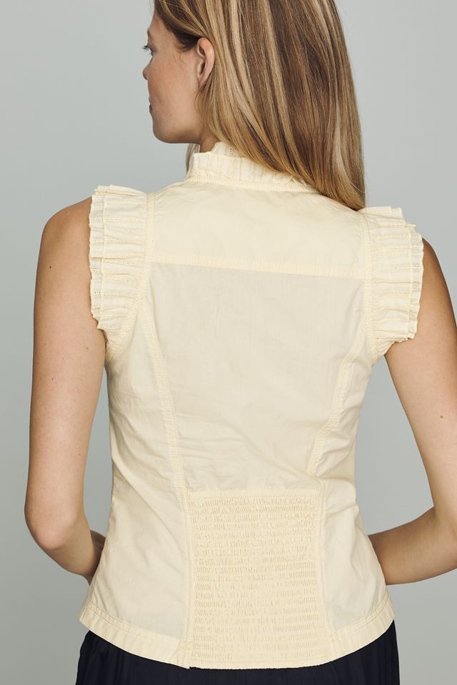 Pilcro Sleeveless Structured Blouse #1