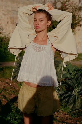 By Anthropologie 100% Cotton Swing Top