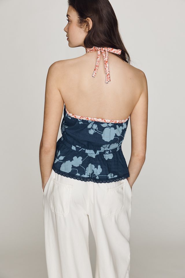 Pilcro Waisted Halter Top #2