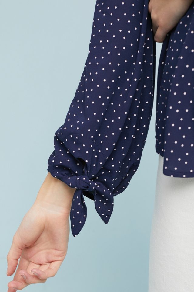 Pernille Tie-Sleeve Blouse #1