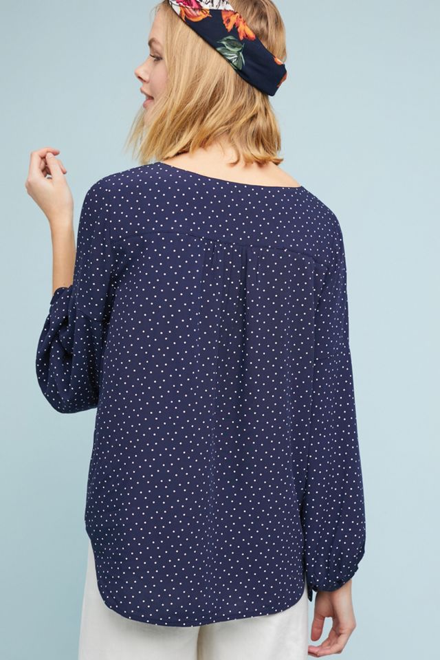 Pernille Tie-Sleeve Blouse #3