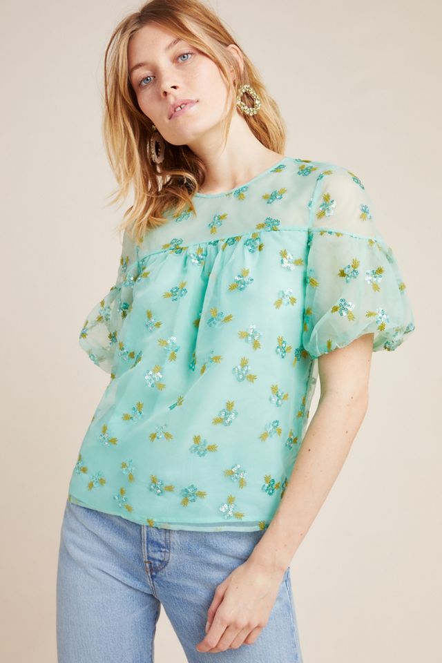 Sabine Beaded Blouse #3