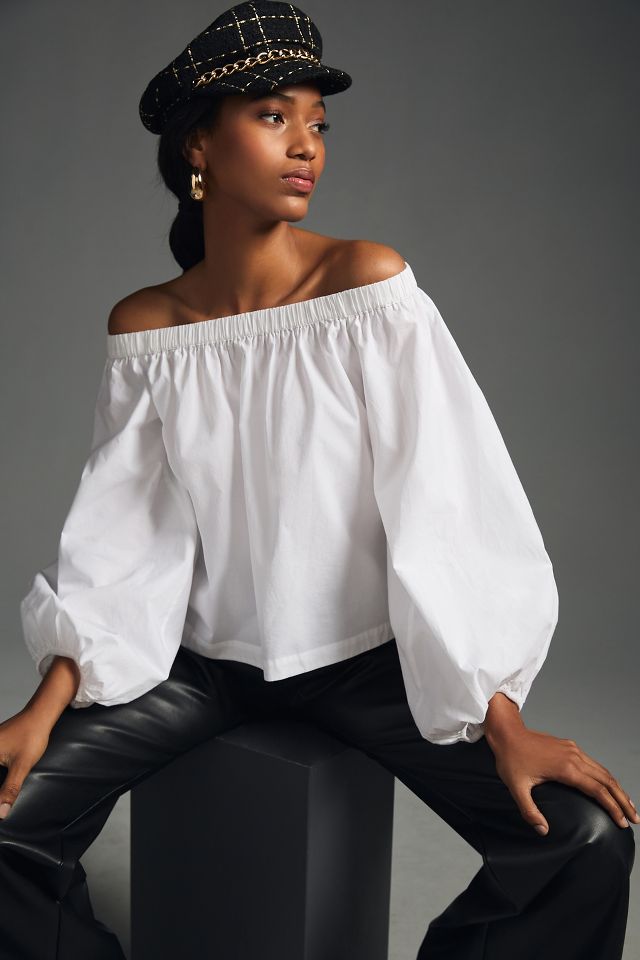 Shoulderless blouse online