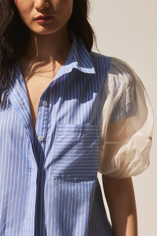 Pernille Rosenkilde for Maeve Menswear Buttondown Blouse #3