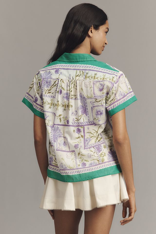 The Henrietta Buttondown Surf Shirt by Maeve #2