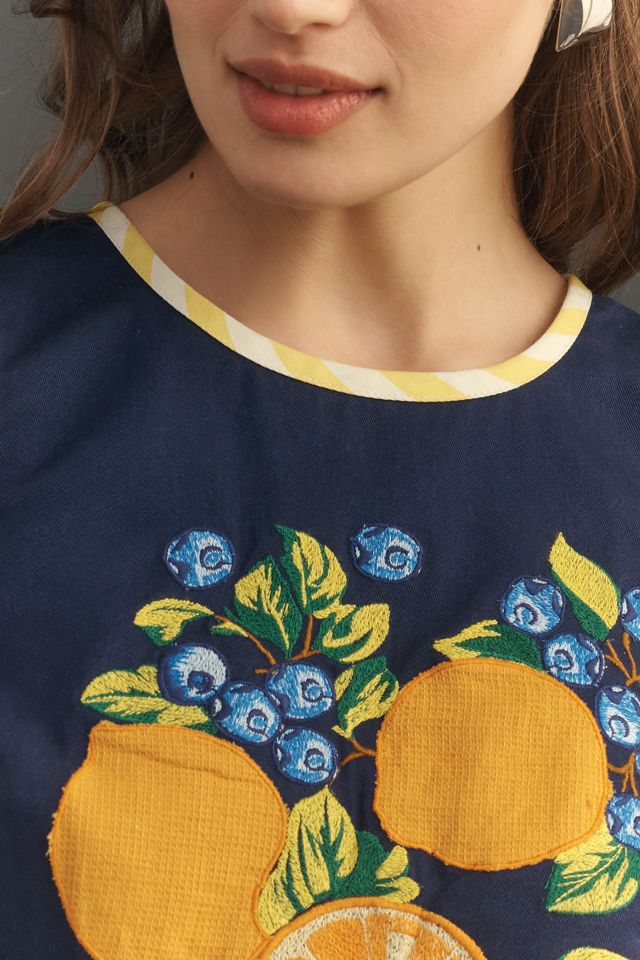 Maeve Embroidered Shell Tank #2