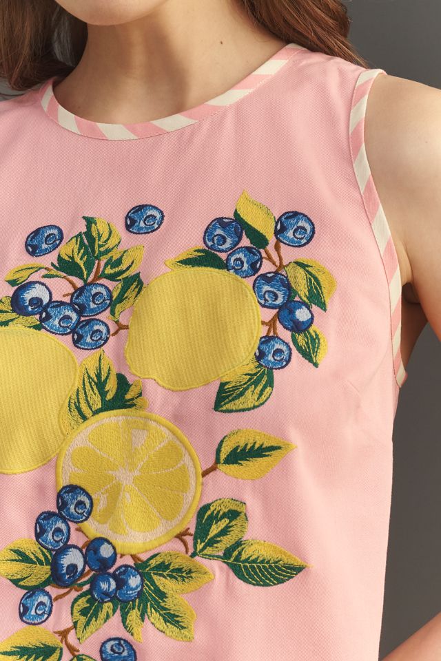 Haut brodé de fruits Maeve #1