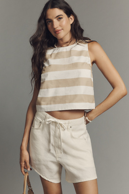 Maeve Icon Crop Cotton Tank Top product page