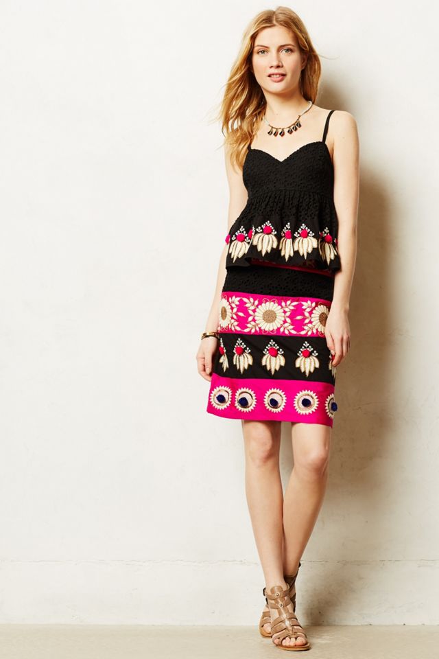 Embroidered Catrina Tank #4