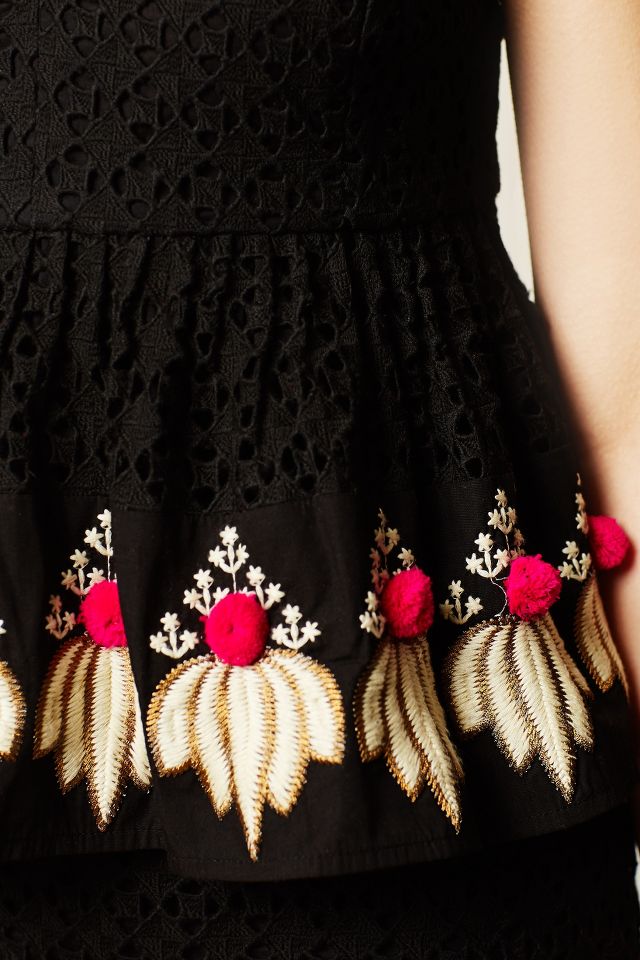 Embroidered Catrina Tank #6