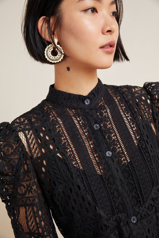 Maeve Cherie Lace Blouse #1