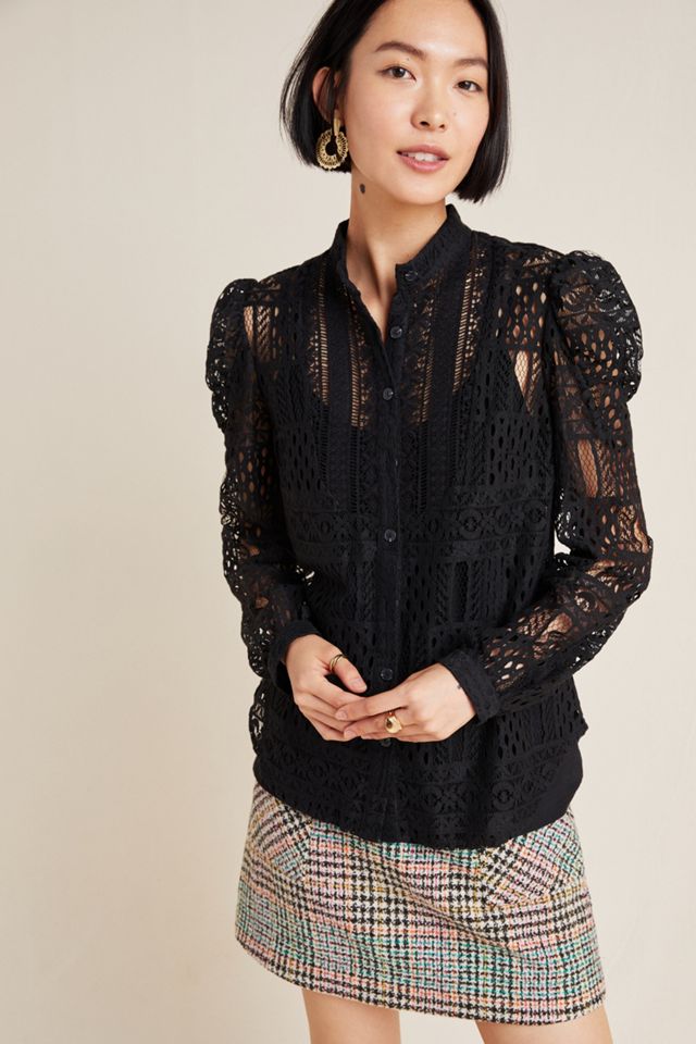 Maeve Cherie Lace Blouse #2