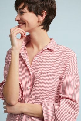 Oversized Poplin Buttondown