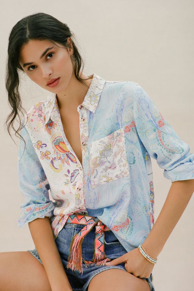 Pilcro The Romy Relaxed Buttondown #3