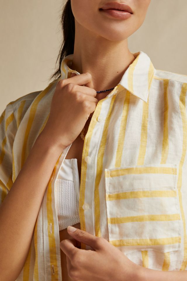 Maeve High-Low Buttondown #2