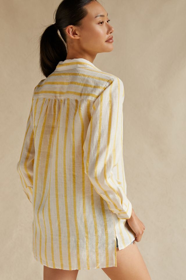 Maeve High-Low Buttondown #3