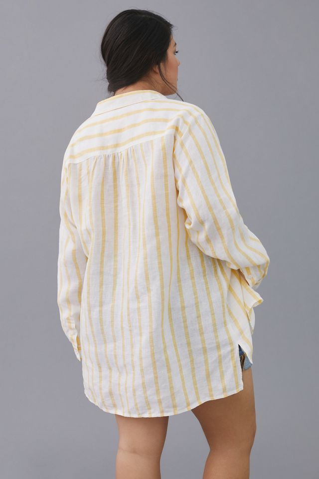 Maeve High-Low Buttondown #8