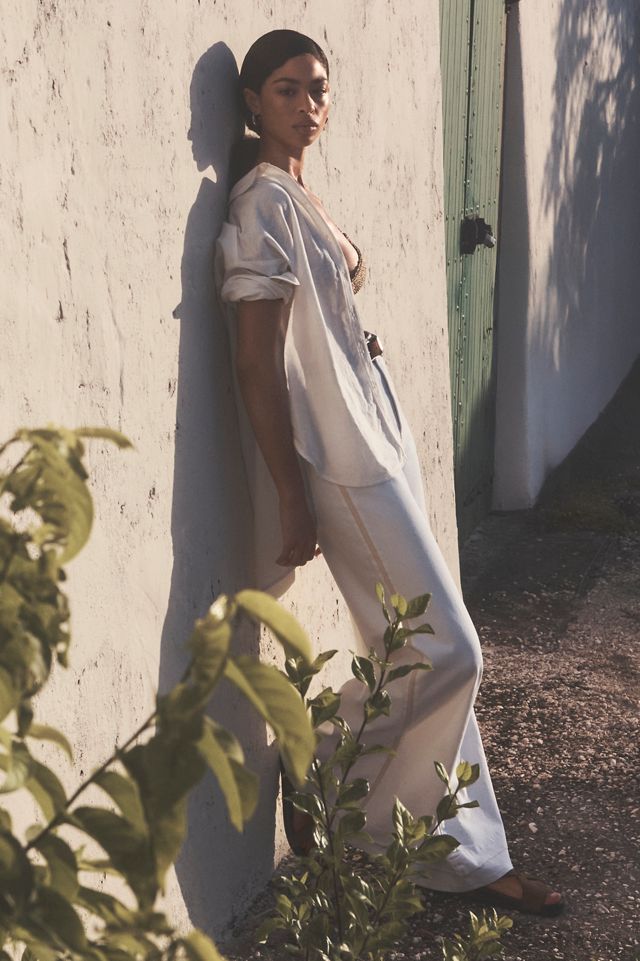 The Bennet Buttondown Shirt by Maeve: Linen Edition #8