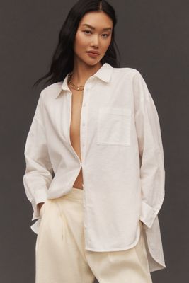 La Chemise Bennet Boutonnée par Maeve : Édition Lin