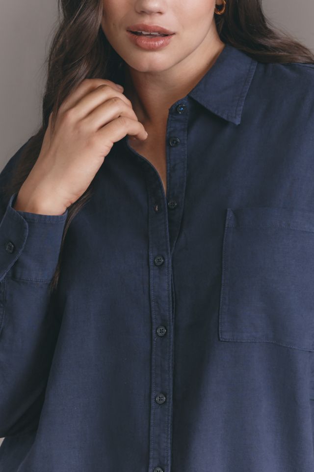 The Bennet Buttondown Shirt by Maeve: Linen Edition #6