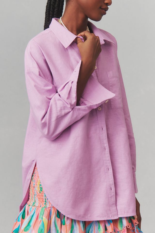 The Bennet Buttondown Shirt by Maeve: Linen Edition #2