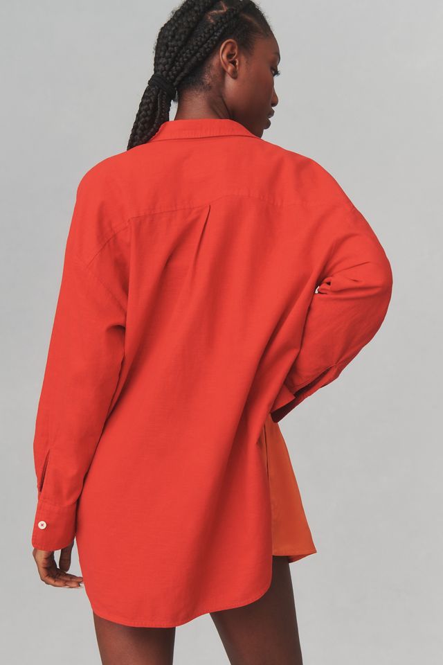 The Bennet Buttondown Shirt by Maeve: Linen Edition