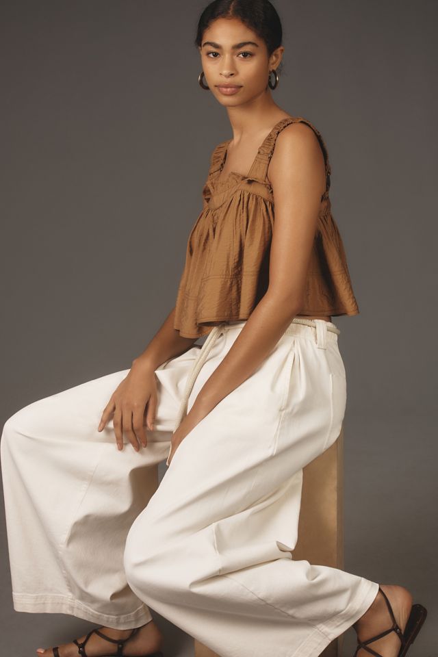 Pilcro Cropped Swing Tank #2