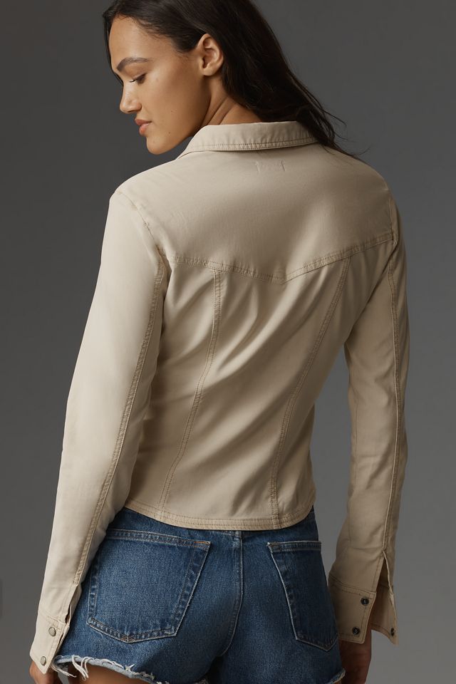 Pilcro Long-Sleeve Slim Buttondown Shirt #1