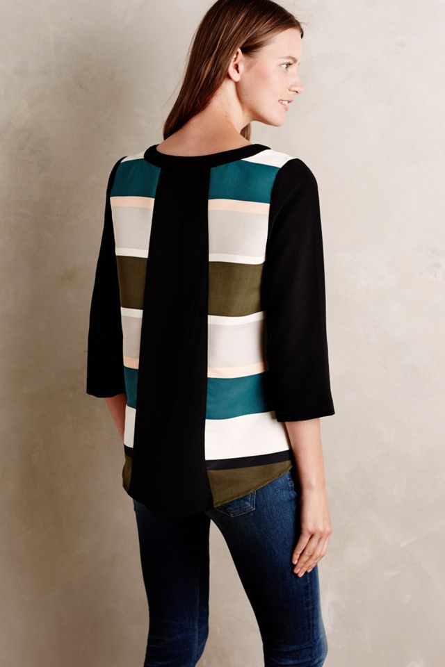Rugby Stripe Blouse #1
